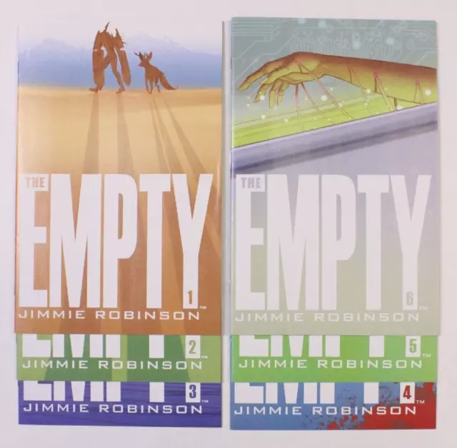 The Empty #1-6 Complete Set VF/NM Image Comics 2015 Jimmie Robinson 1 2 3 4 5 6