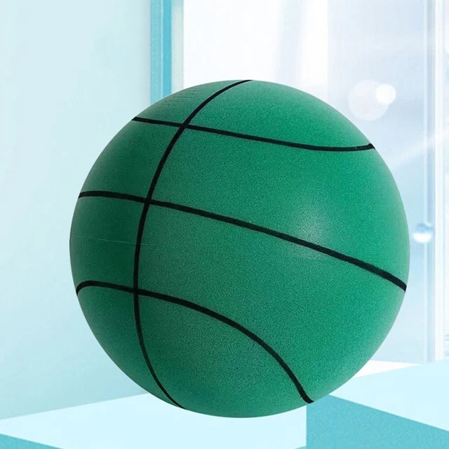 Noiseless 21/18cm Foam Basketball Ball Ideal for Indoor Sports Activities