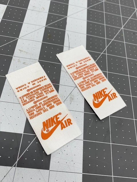 Nike Jordan 1 Shattered Backboard Tongue Tags Orange Sail Off White SBB