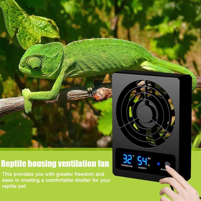 VENTILATION FAN FOR Reptile Enclosure, Dehumidifier For Rainforest