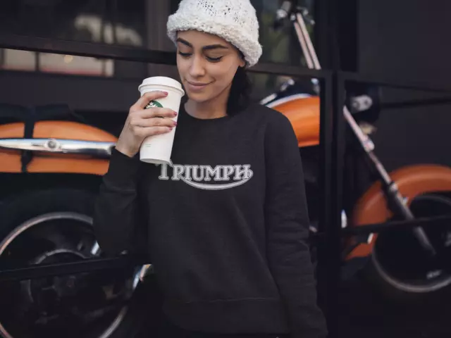 TRIUMPH  MOTORCYCLES up to 5x  Heavy Blend™ Sweatshirt/ 3