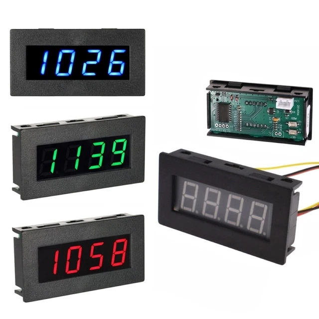 5-9999Rpm 0.56Inch 4 Digit Display Car Motor Digital Tachometer Speed Meter