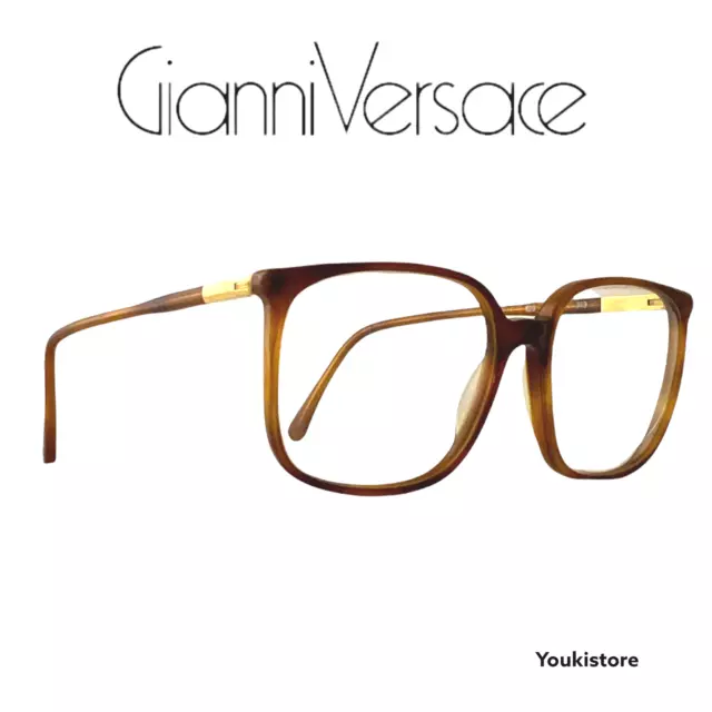 GIANNI VERSACE occhiali da vista MOD 429 COL 13M VINTAGE 80s eyeglasses Italy