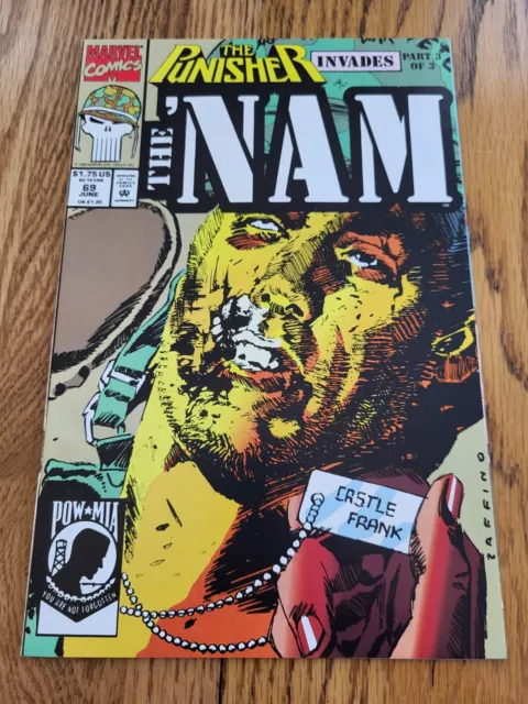 Marvel Comics The Nam #69 - The Punisher Invades: Part 3 (1992) - Excellent