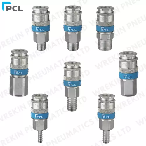 Genuine PCL XF Euro Air Line Couplings Quick-Release Coupler M x F Adaptors