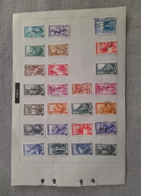 Italy Stamps: From 1879  Onwards. Mostly  Used,  A Few Mint.