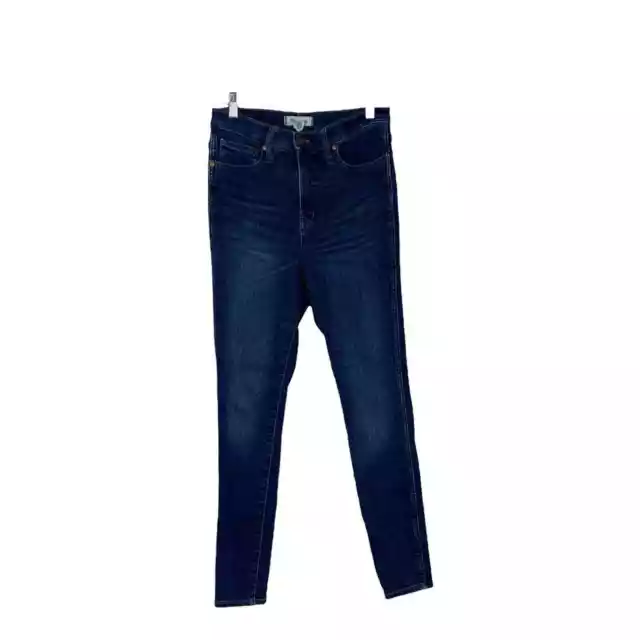 Madewell Womens Skinny Jeans Size 28 Ankle 10 Inch High Rise Dark Wash Lynchburg