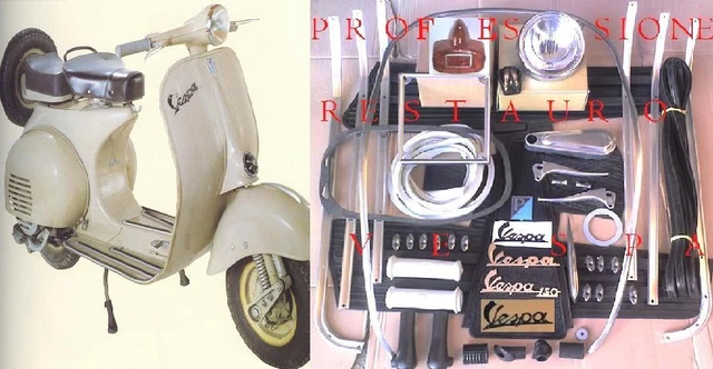 CIF Complete Platform Stripes Kit For Piaggio Vespa 125 VNB1 VNB2 1959-1961 - View #4