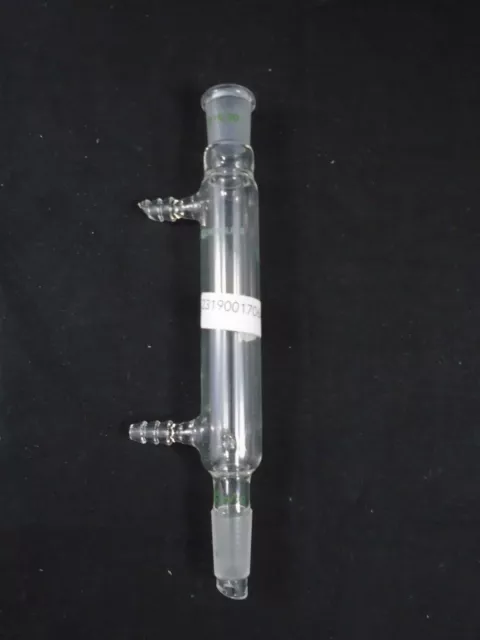 CHEMGLASS Glass 110mm Jacket Liebig Distillation Condenser 14/20 Joints B CG1218