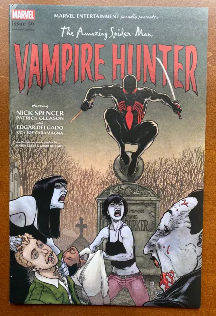 The Amazing Spider-Man #50 (2020) Marvel Comics Vampire Hunter Horror Variant