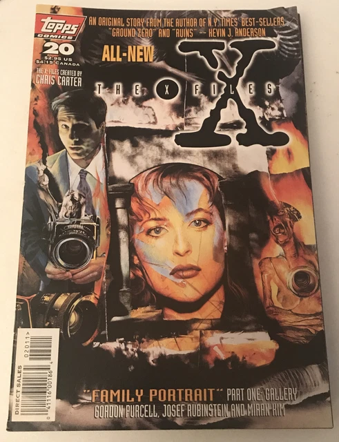 The X-Files #20 “Family Portrait” Topps Comics Issue Comic Book