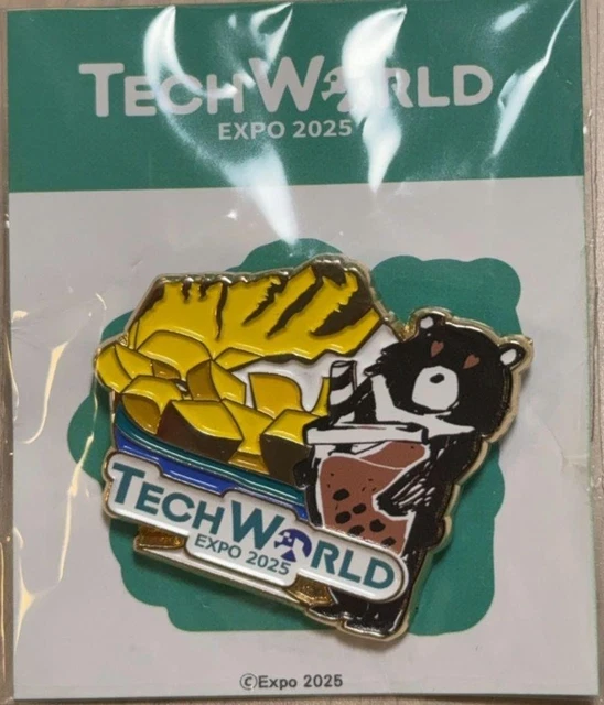 OSAKA EXPO TECH World Pin Badge Limited Edition Virtual Expo