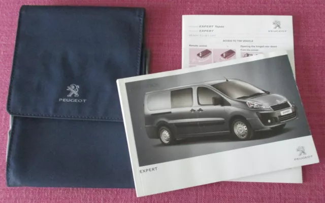 (2014) Peugeot Expert Van (2011 - 2016) Owners Manual - Handbook - User Guide.