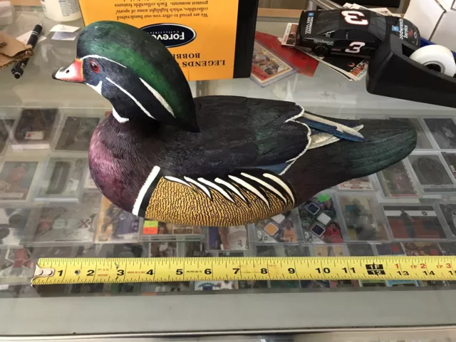 Hand Carved Wooden Duck Dan Tillema #64 1995