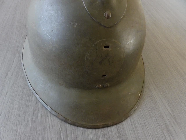 Casque Adrian modèle 1926 du Génie / nominatif – Major Military