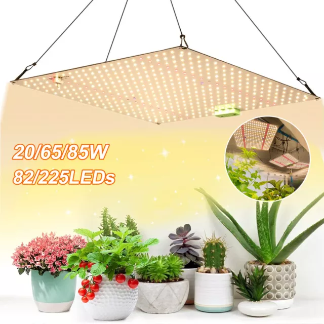 25W-85W LED Pflanzenlampe Grow Light Vollspektrum Zimmerpflanze Wachstumlampe DE