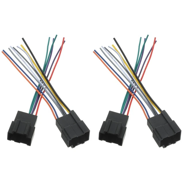 2 paires faisceau radio pour autoradio faisceau de câbles radio