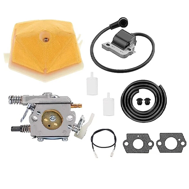 Bobine d'allumage de carburateur Carb Set pour Stihl Walbro 017 018 MS170 MS180 Chainsaw auto