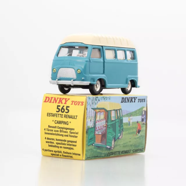 Dinky Toys 565 - RENAULT Estafette Camping car 1:43, Atlas