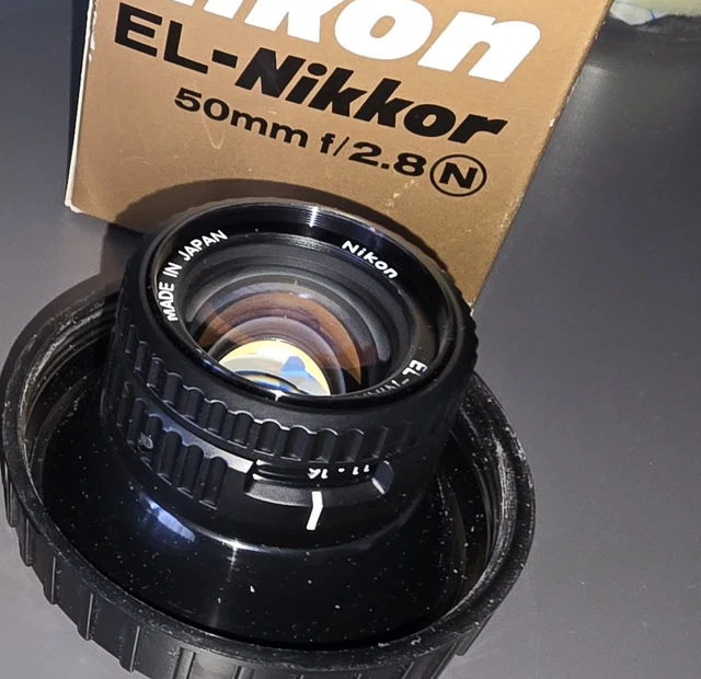 Objectif NIKKOR 50mm pour agrandisseur photo