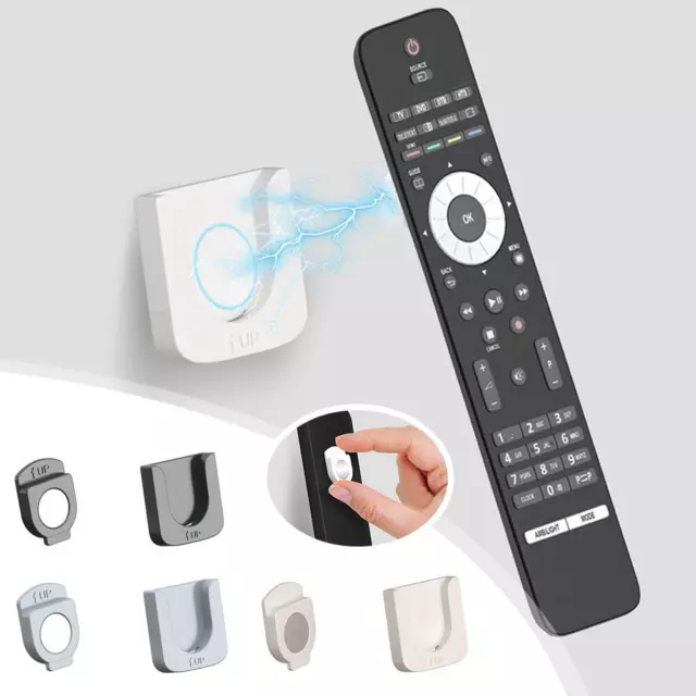 Magnetic Remote Control Holder Wall Mount Organizer Storage Self-Adhesive Hot P3