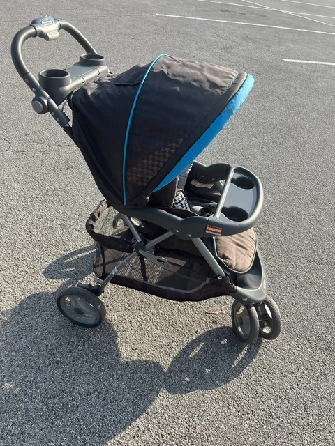 Cochecito individual Baby Trend EZ Ride 5 ruedas traseras neumático gris, modelo usado bueno