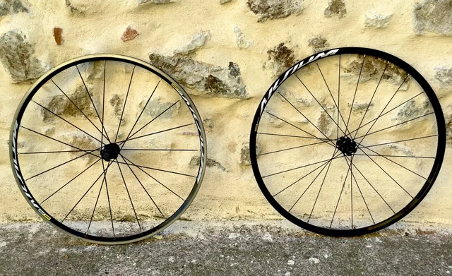 Roues Vélo Rétro Mavic 700c Avec Moyeux - Occasion, Pour Vintage Ou Custom