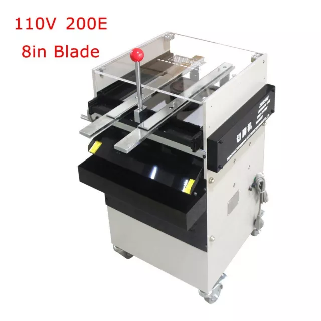 200E Semi Automatic PCB Foot Cutting Machine 110V 8inch Blade Lead Wire Cutter