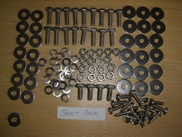 A2 Stainless Steel Nut & Bolt Restoration Pack For Land Rover Defender 90 (Metric)