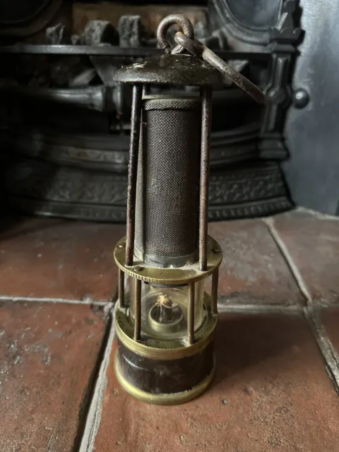 MINING LAMP  BY MUESELER CLANNY TYPE  Circa 1880 -1890
