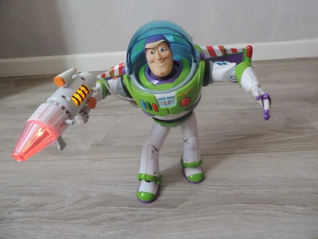 TOY STORY FIGURINE Electronique Buzz L'eclair Power Blaster 30Cm EUR 28 ...