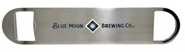 Blue Moon Speed Wrench Bottle Opener Stainless Steel - 7" Long - New & Free Ship