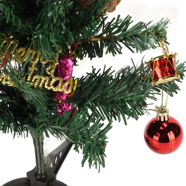 19.7 Inch Tabletop Albero Di Natale Mini Albero Di Natale Artificiale Decorato S 2