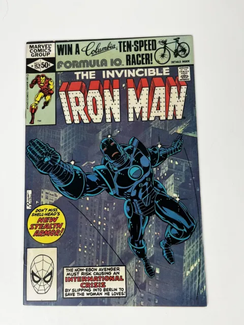 The Invincible Iron Man #152 1st appearance app of Stealth Armor