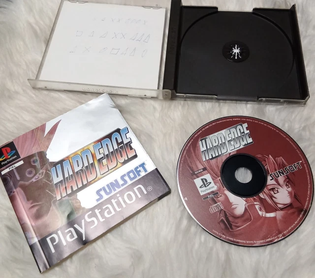 Hard Edge (PSone, 1999) PlayStation 1 PS1 | OVP + Anleitung