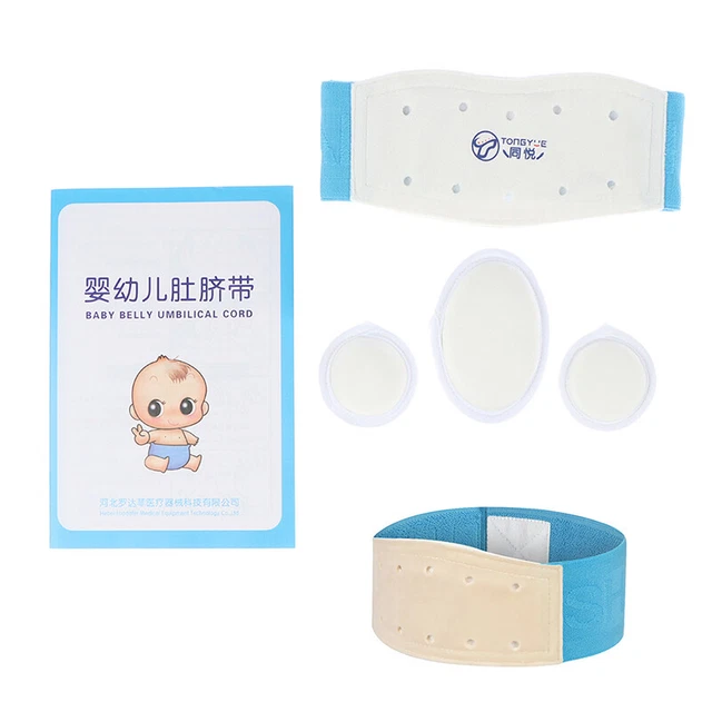ASSISTICA Medische Navelbreukband, Navelbreukgordel voor Baby's/Kinderen, Steunband met Navelsteun, Niet-chirurgische Herniabehandeling (één maat