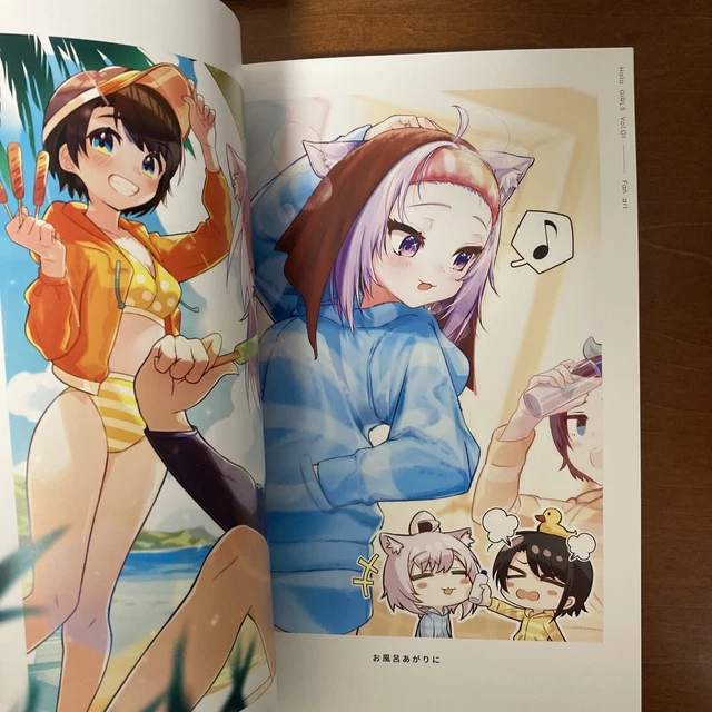 Holo GIRLS vol.01 [Tamezo Narita][OBSERVATION] Art Book Illustration 10