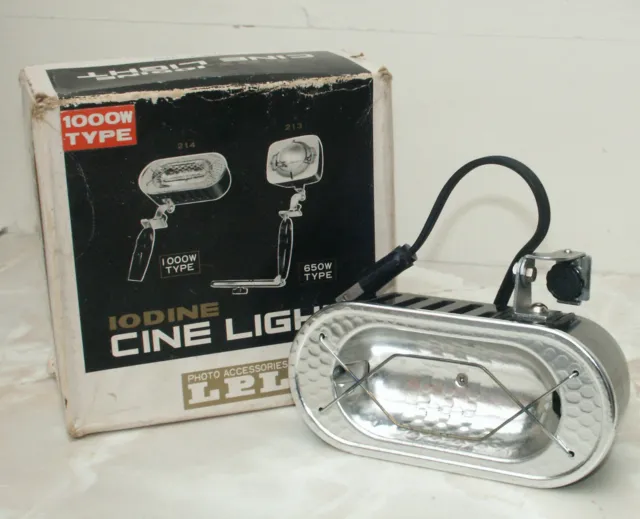 Luz de cine LPL, modelo 214. (1000w) . Sin lámpara ni empuñadura