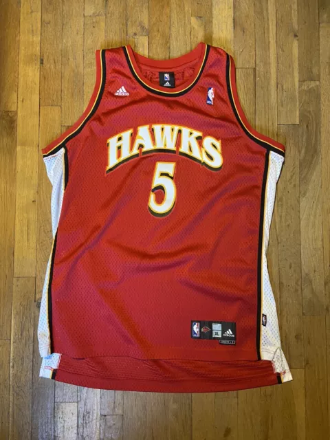 2008 Josh Smith Atlanta Hawks Authentic Adidas NBA Jersey Size 44