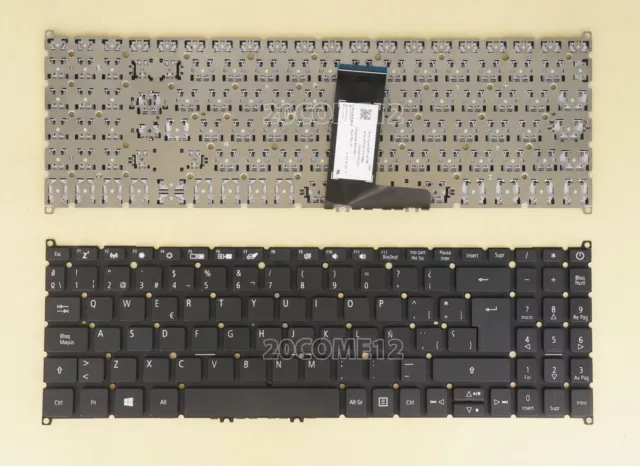 For Acer Extensa EX215-51 EX215-51G EX215-51K Keyboard Spanish Teclado reprinted