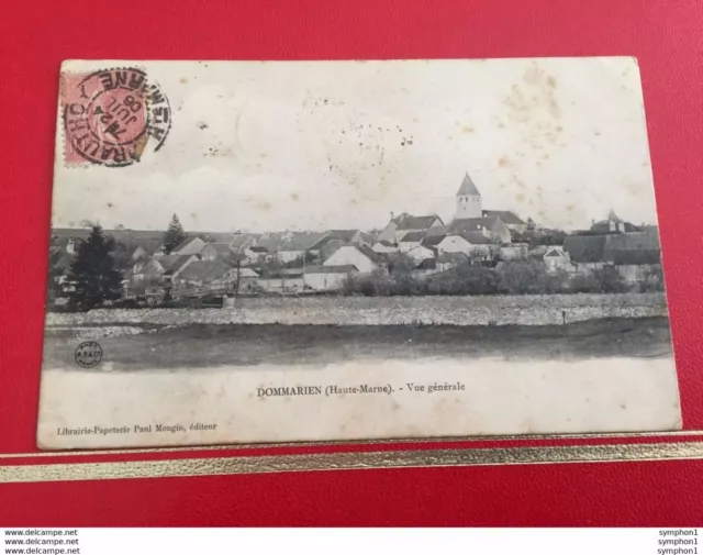 Carte Postale Ancienne 52 Dommarien - Vue générale