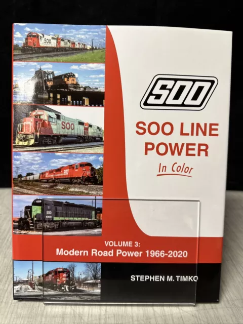 Morning Sun Books 1752 SOO Line Power in Color: Volume 3 Hard Cover Book