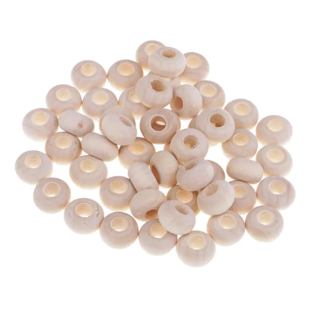 100 Großhandel Schüttgut Einfach Unbemalt Facettiert Abakus Holz Perlen