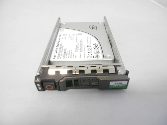 DELL INTEL 1.6TB SATA III SSD 6.3cm Lecteur R410 R610 R620 R630 R710 ...