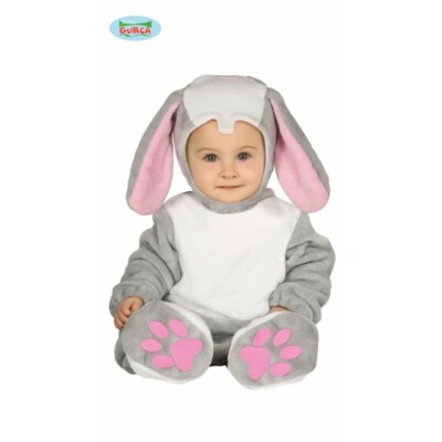 Guirca COSTUME CARNEVALE CONIGLIO VESTITO ADULTO GUIRCA TG UNICA UNISEX ANIMALE RABBIT 