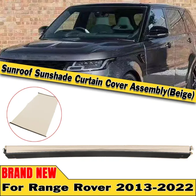 For 2013-2022 RANGE ROVER L405 L494 Sunroof Sunshade Curtain Assembly Beige