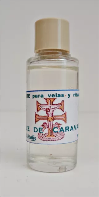 CRUZ DE CARAVACA, aceite esotérico, (anointing oil)  15 ml