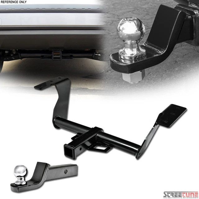 For 14+ Subaru Forester Class 3/III Trailer Hitch Tube+2" Ball Towing Mount Kit