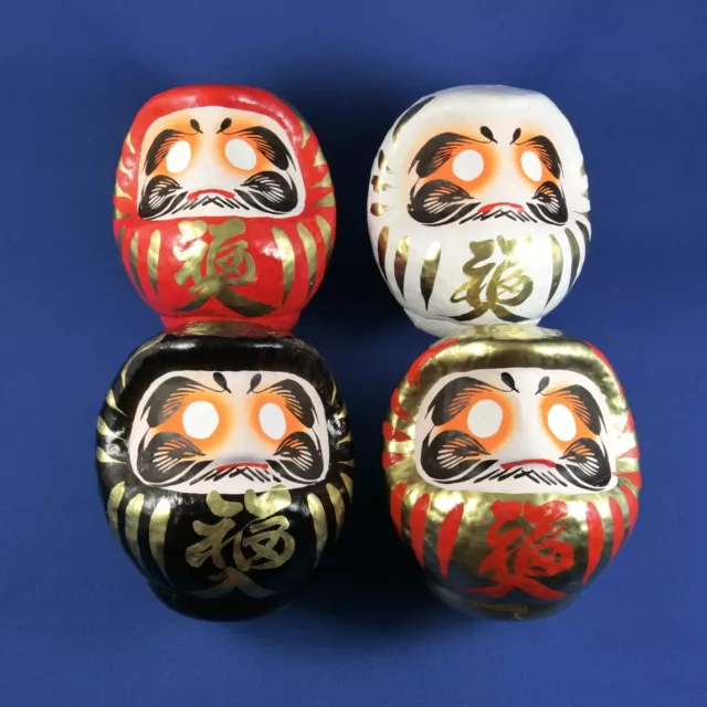 Takasaki DARUMA h. 11 cm - japanische Volkskunstfigur, Papiermaché