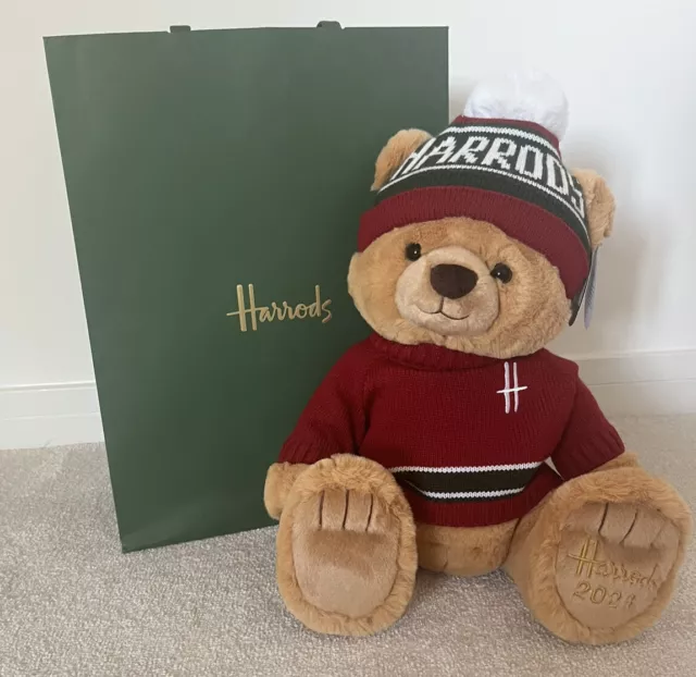 Harrods Christmas Bear 2023 Ethan (36cm)